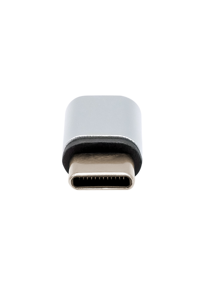 Image of ProXtend USBC-MICROBAS cable gender changer USB-C USB Micro B Silver