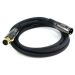 Monoprice 4751 audio cable 70.9" (1.8 m) XLR (3-pin) Black