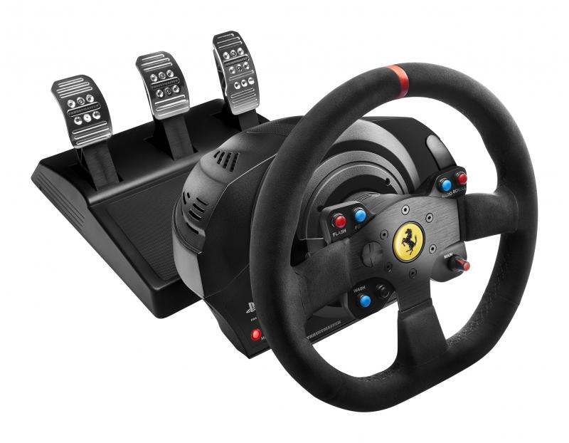 Image of Thrustmaster T300 Ferrari Integral Racing Wheel Alcantara Edition...