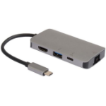 Microconnect USB3.1CCOM16 notebook dock/port replicator Wired USB 3.2 Gen 1 (3.1 Gen 1) Type-C Grey