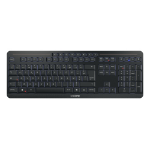 CHERRY STREAM ULTIMATE - Keyboard - Corded - AZERTY - Black