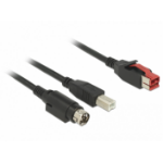 DeLOCK 85491 USB-kabel USB 2.0 5 m USB B Zwart