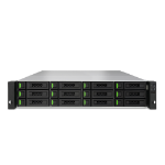 Qsan Technology 2U Dual Ctrl SAN System Intel Xeon D-1527 Quad Core 12 Bay 4-ported 10GbE BASE-T iSCSI with Redundant power supply 4 slots for optional host cards