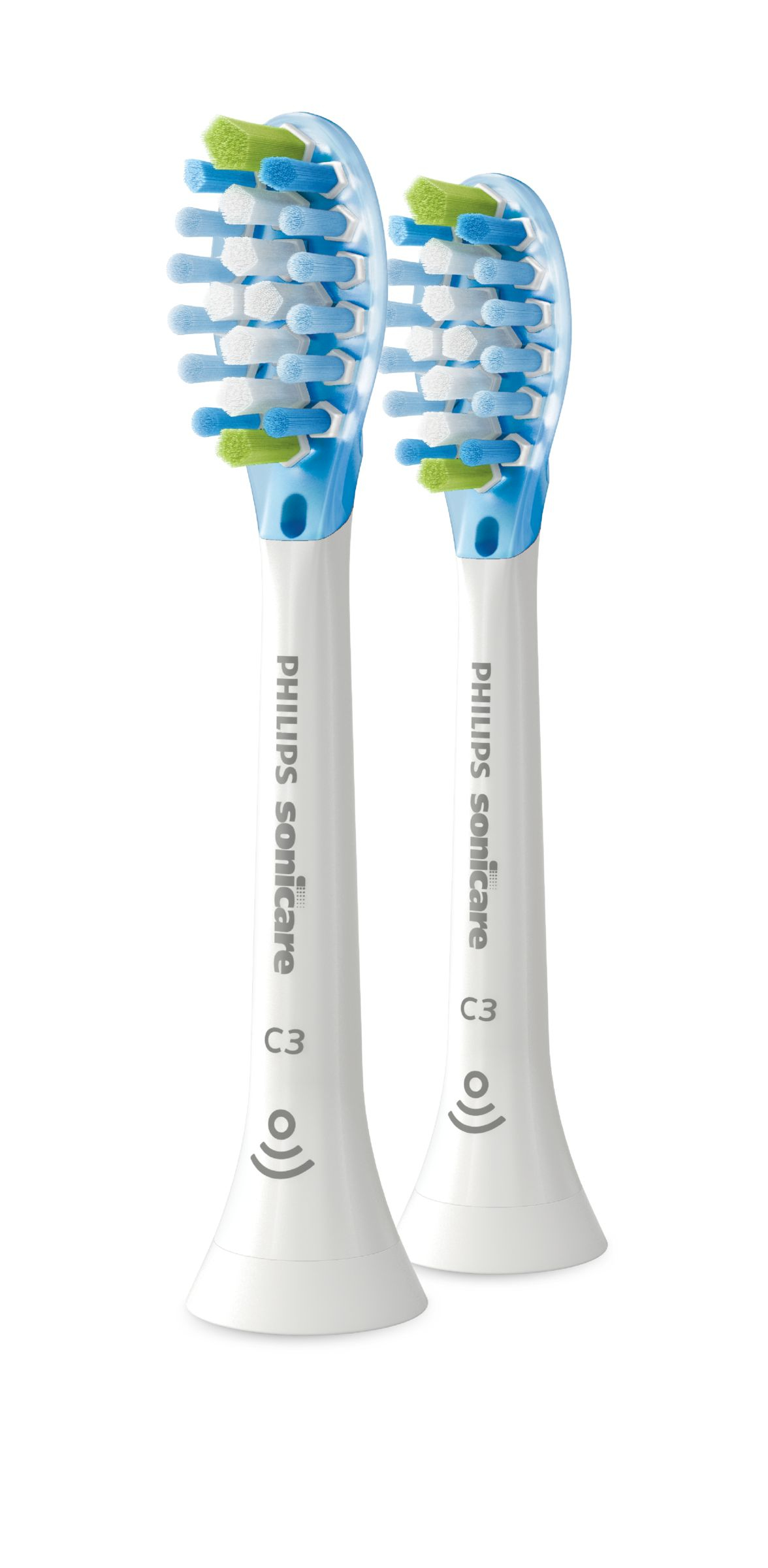 Image of Philips C3 Optimal Plaque Defence HX9042/17 2-pack interchangeable...