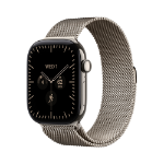 Apple Watch Series 12 OLED 42 mm Digitaal 374 x 446 Pixels Touchscreen 5G Titanium Wifi GPS