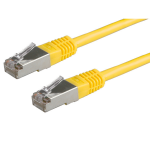 Value S/FTP (PiMF) Patch Cord Cat.6, yellow 2 m
