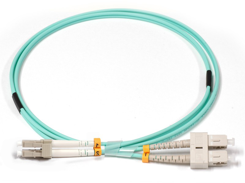 Image of Lenovo 00MN502 fibre optic cable 1 m LC OM3 Turquoise