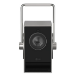 LG PU600U data projector Standard throw projector 600 ANSI lumens DLP UHD 4K (3840x2160) Silver, Black