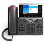 Cisco IP Business Phone 8841, 5-inch Greyscale Display, Gigabit Ethernet Switch, Class 2 PoE, 10 SIP Registrations, 1-Year Limited Hardware Warranty (CP-8841-K9=)