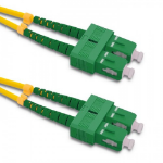 Qoltec 54004 InfiniBand/fibre optic cable 0.5 m SC Yellow