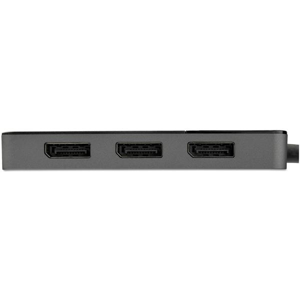 StarTech.com 3-Port DisplayPort MST Hub - DP 1.4