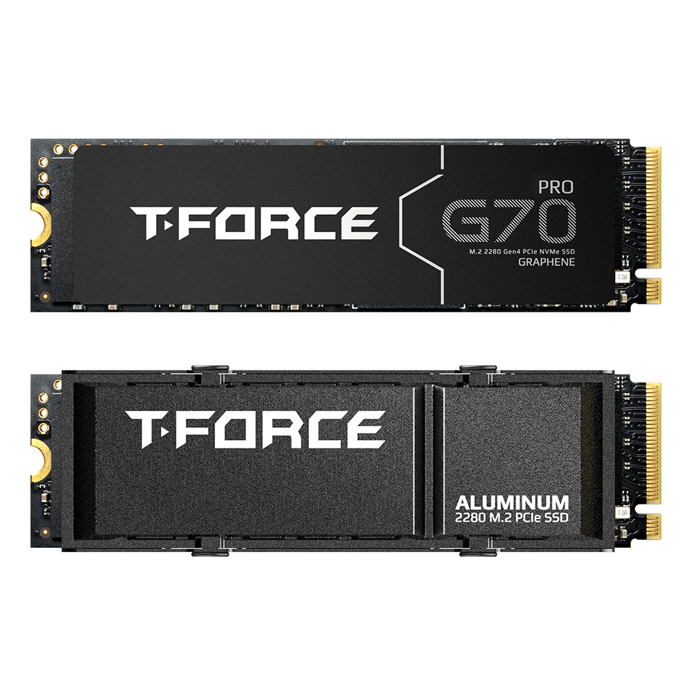 TM8FFH004T0C129 TEAM GROUP 4TB T-Force G70 Pro M.2 NVMe Gen4 SSD, M.2 2280, PCIe4, 3D NAND, R/W 7400/6800 MB/s, Graphene Heatsink