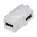 Lindy USB-A/A Double Female keystone