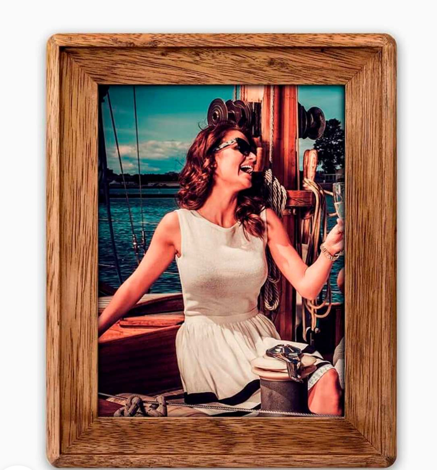 Image of ZEP Trevor - Wood - Brown - Single picture frame - 13 x 18 cm -...