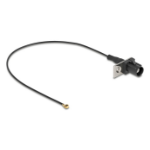 DeLOCK 90728 coaxial cable 1.13 0.2 m FAKRA A I-PEX MHF1 Black