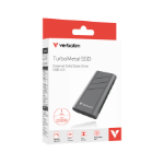 Verbatim TurboMetal SSD USB4 1TB USB Type-C USB4 Gen 2x2 Silver