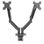 ACTECK Soporte Doble Monitor F590 MOTION SM727  ACTECK Soporte Articulado para Doble Monitor con C-Clamp -
