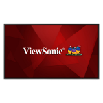 Viewsonic CDE5520-W1 presentation display Wall-mounted Black