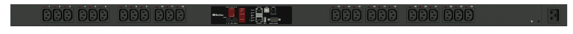Raritan PX2-2486 power distribution unit (PDU) 24 AC outlet(s) 0U Blac