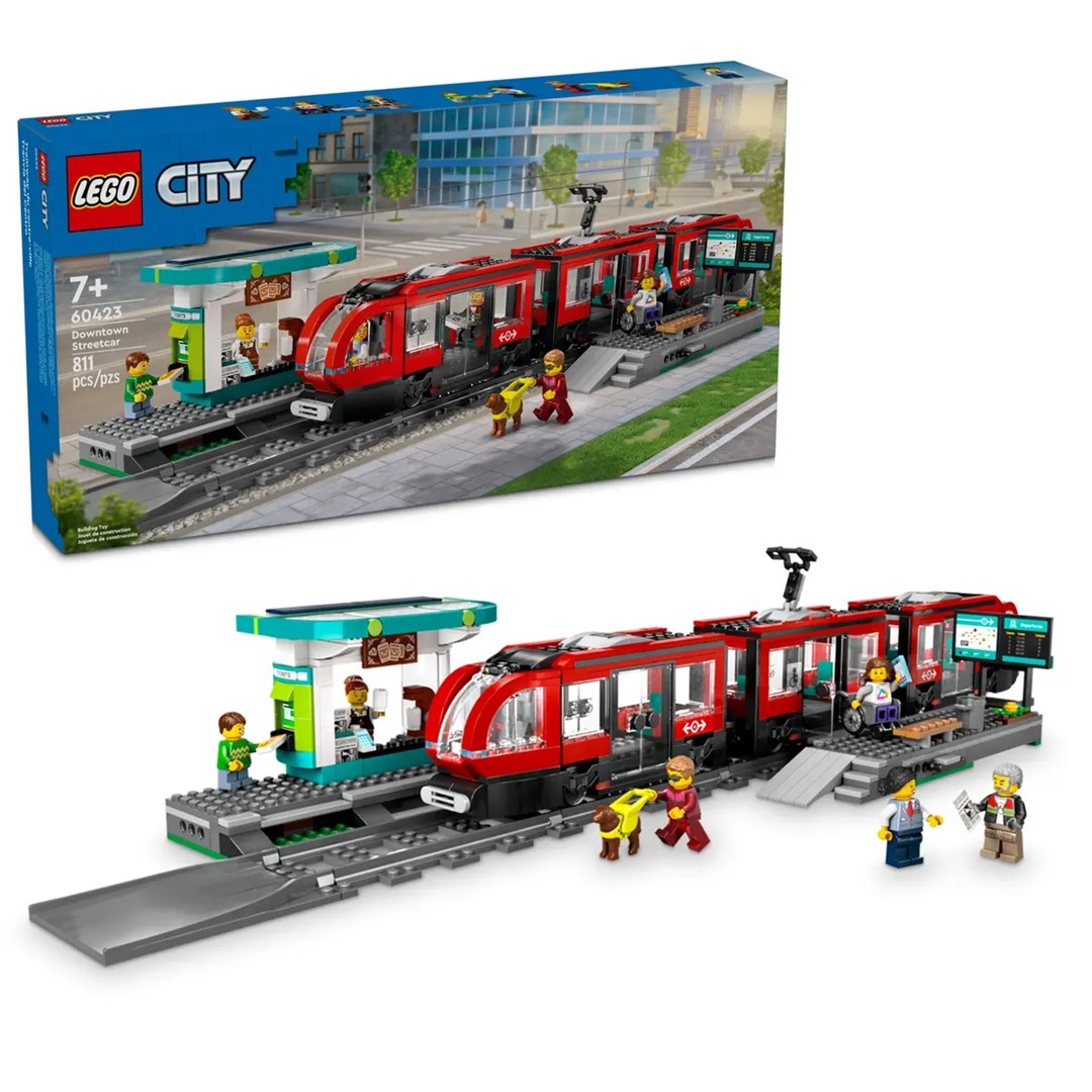 LEGO Downtown Streetcar and S tation