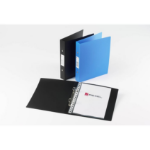Rexel Budget 2 Ring Binder A5 Black