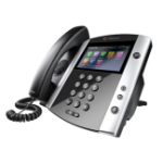 POLY 600 IP phone Black 16 lines LCD