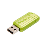 Verbatim PinStripe - USB Drive 16 GB - Eucalyptus Green