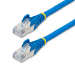 StarTech.com 1.5m CAT6a Ethernet Cable - Blue - Low Smoke Zero Halogen (LSZH) - 10GbE 500MHz 100W PoE++ Snagless RJ-45 w/Strain Reliefs S/FTP Network Patch Cord