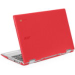 iPearl mCover-Ac-spinCB-CP311 notebook case 11.6" Hardshell case Red