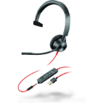 POLY Blackwire 3315 Microsoft Teams Certified USB-A Headset