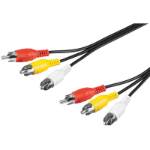 Digitek RCA Audio and Video Cable 5m