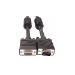 Rose HD15M - HD15F, 10 ft VGA cable 3 m VGA (D-Sub) Black