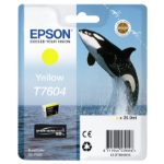 Epson C13T76044010/T7604 Ink cartridge yellow, 2.1K pages 25,9ml for Epson SC-P 600
