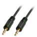 Lindy 35640 audio cable 0.25 m 3.5mm Black