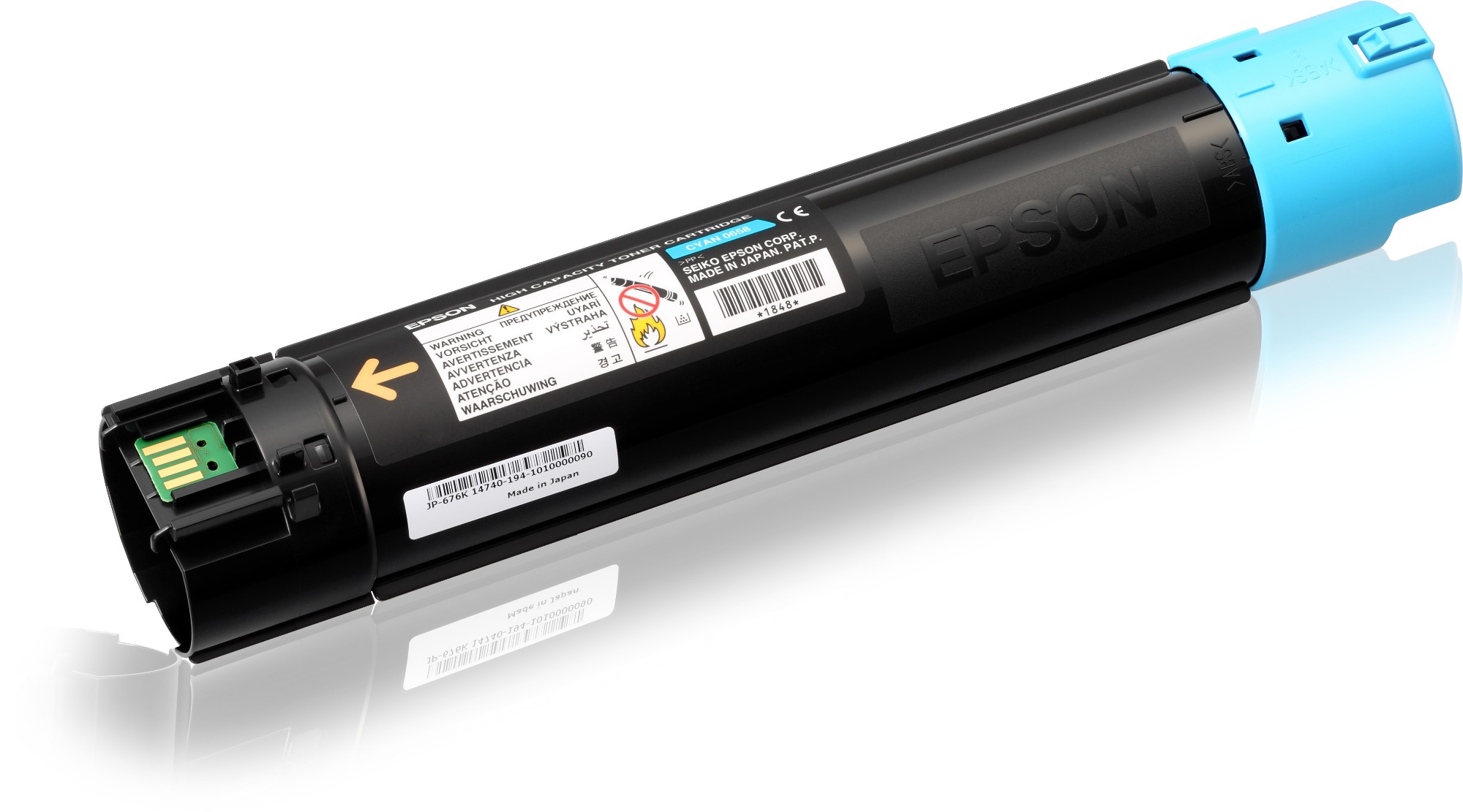 Epson C13S050658/0658 Toner-kit cyan high-capacity, 13.7K pages for Epson Workforce AL-C 500