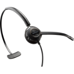 HP Poly EncorePro 540 - EncorePro 500 series - headset - on-ear - convertible - wired - Quick Disconnect - black - Certified for Skype for Business, UC certified