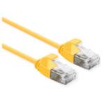 ROLINE 21.15.3925 networking cable Yellow 2 m Cat6a U/UTP (UTP)