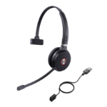 Yealink WHM621 Headset Wireless Head-band Office/Call center Black