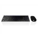 Accuratus Minimus X keyboard Mouse included Universal RF Wireless QWERTY UK English Black