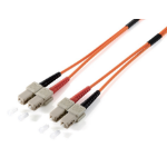 Equip SC/SC Fiber Optic Patch Cable, OS2, 3m