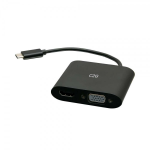 C2G C2G29830 laptop dock/port replicator Wired USB 3.2 Gen 1 (3.1 Gen 1) Type-C Black