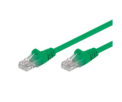 Microconnect CAT5e UTP 1m networking cable Green U/UTP (UTP)
