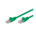 Microconnect CAT5e UTP 1m networking cable Green U/UTP (UTP)