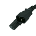 Monoprice 6452 power cable Black 35.4" (0.9 m) C13 coupler C14 coupler