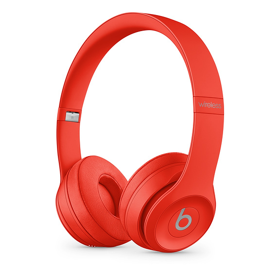 Apple Solo 3 Headphones Head band Red