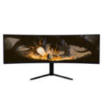 Arozzi Nova 49” Curved computer monitor 124,5 cm (49") 5120 x 1440 Pixels Dual QHD LED Zwart