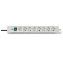 Image of Brennenstuhl 1955580100 power extension 3 m 8 AC outlet(s) Grey