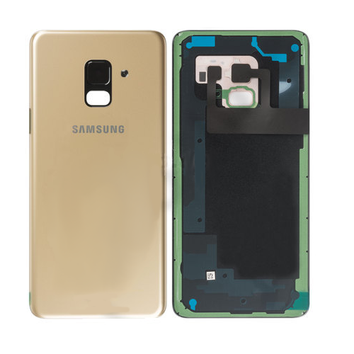 EU Product - Galaxy A8 2018 Back Cover - Original - Gold thumbnail