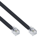 InLine Modular Cable RJ11 male / male 6P4C 10m