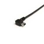 StarTech.com 3 ft Mini USB Cable - A to Right Angle Mini B